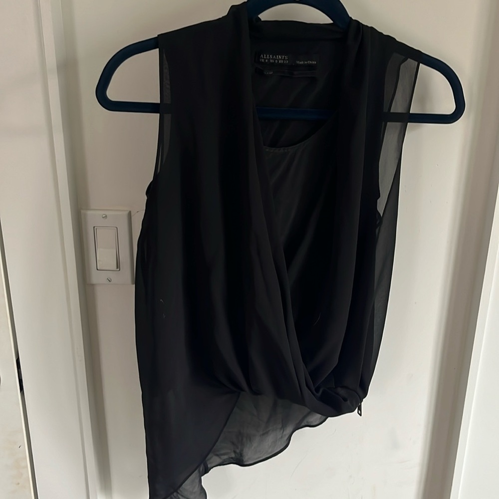 All Saints Silk Tank